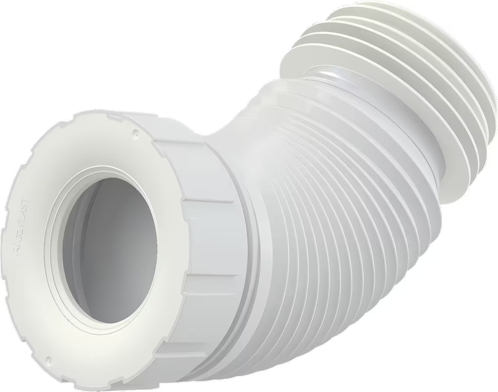 Flexi priključek za WC Alca Flexi z integriranim tesnilom pro priključek na odtočno cev