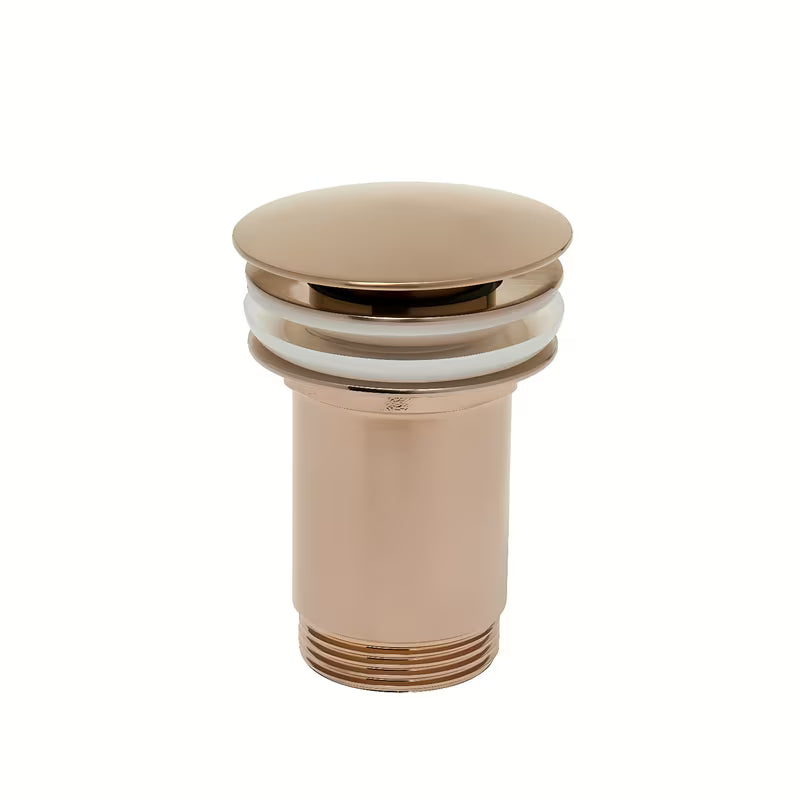 Alca Individual sifonska garnitura za umivaonik odtok Click/Clack 5/4" s preljevom u mat ružičasto-zlatnoj izvedbi