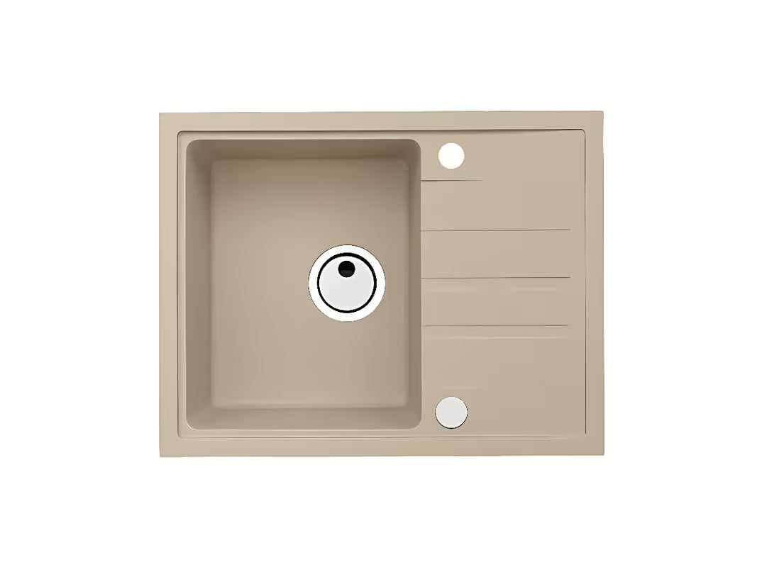 Alveus Intermezzo 30 granitno pomivalno korito z odcejalnikom v barvi beige