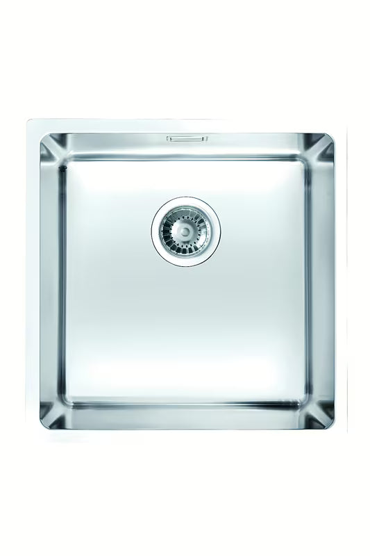 Inox pomivalno korito Alveus Kombino 30 bez ocjeđivača s ekscentričnim sitastim odvodom s preljevom