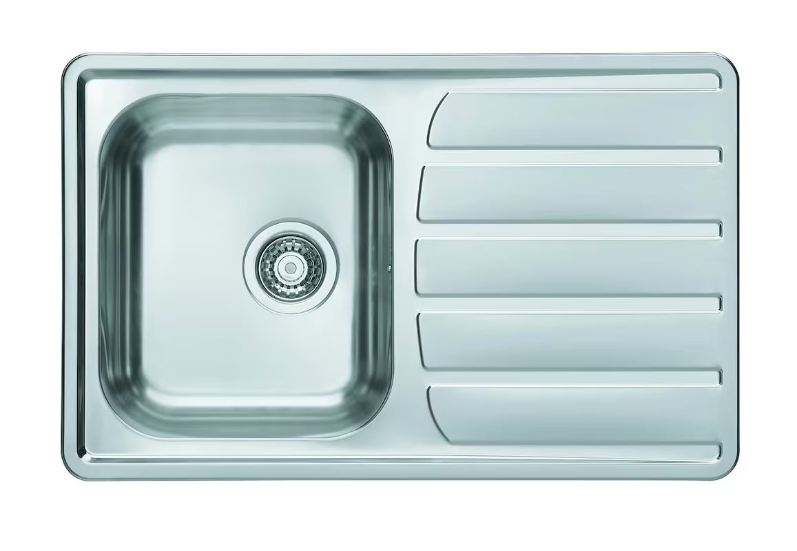 Inox vgradni pomivalno korito Alveus Zoom 20 z odcejalnikom u izvedbi SAT