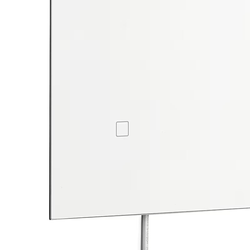 Pravokotno LED ogledalo Amirro 60x100 cm s senzorjem in zaščito IP44