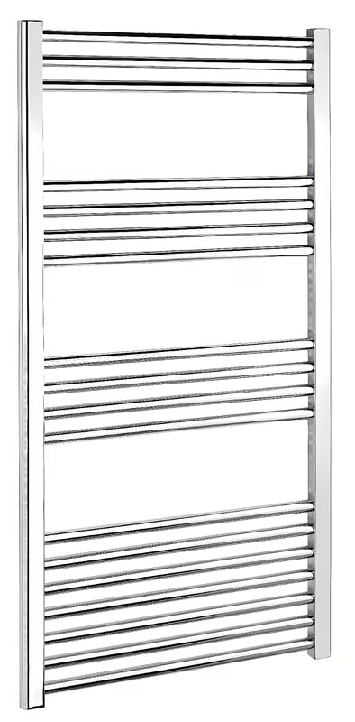 Kromiran kombiniran radiator Anima Marcus 60x120 cm, primeren za toplovodno in električno ogrevanje