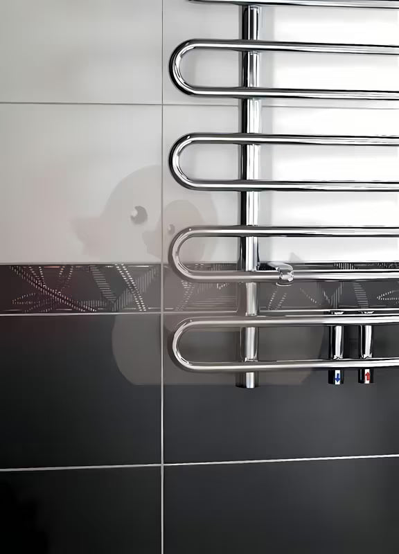 Kromirani radiator Anima Ricordi za centralno ogrevanje dimenzija 60x105 cm