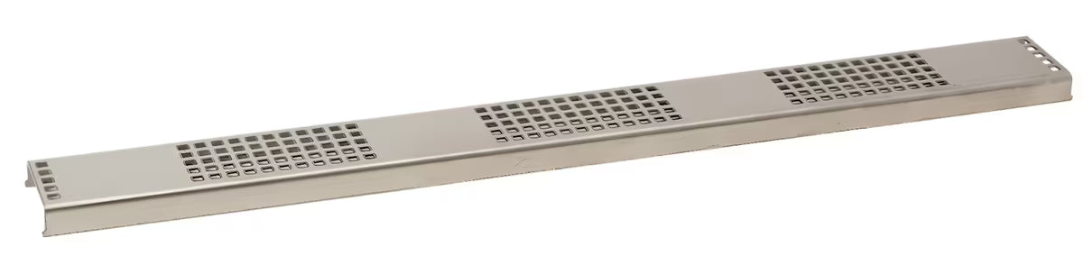 Rešetka Za Kanaleto Anima Chrome od poliranog nehrđajućeg čelika pro kanaleta za tuš ZLABLUX80 s rešetkom u dekoru kvadratića