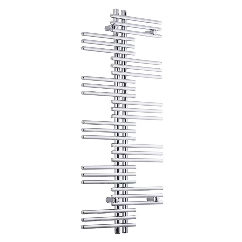 Krom kombiniran radiator Anima Titus 55x125 cm s sredinskim priklopom 50 mm