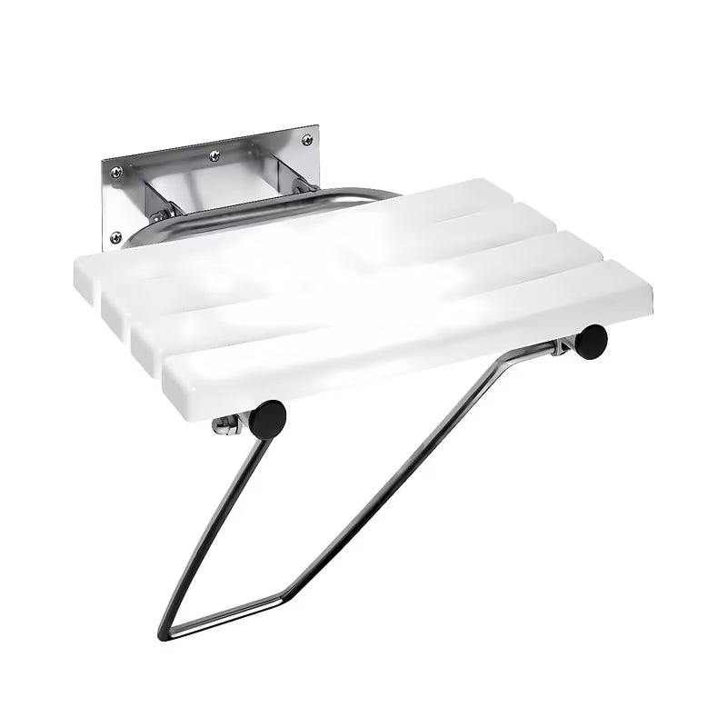 Zidne zložljivo sedež za tuš Bemeta Help program u inox izvedbi s potpornom nogom