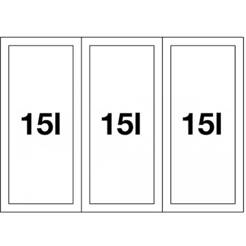Koš za Smeti sorter Blanco Flexon II za predal pro ločevanje odpadkov