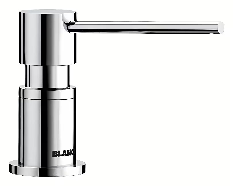 Kromiran dozator detergenta Blanco Lato pro za montažo v odprtino 35 mm