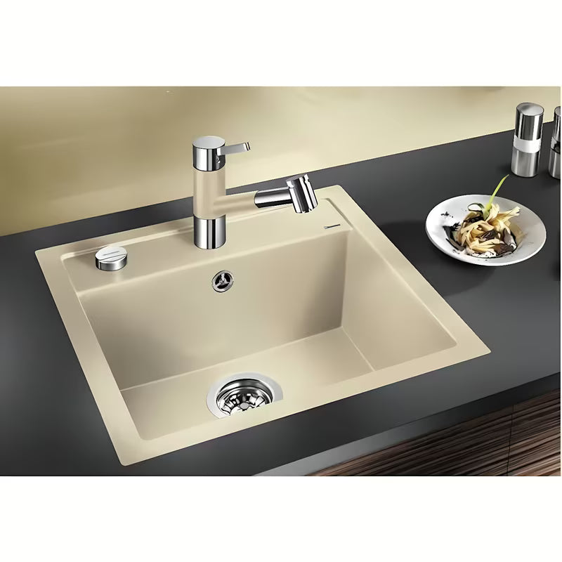 Granitni pomivalno korito Blanco Dalago 5 tartufo pro ugradnja odozgo za delovni pult