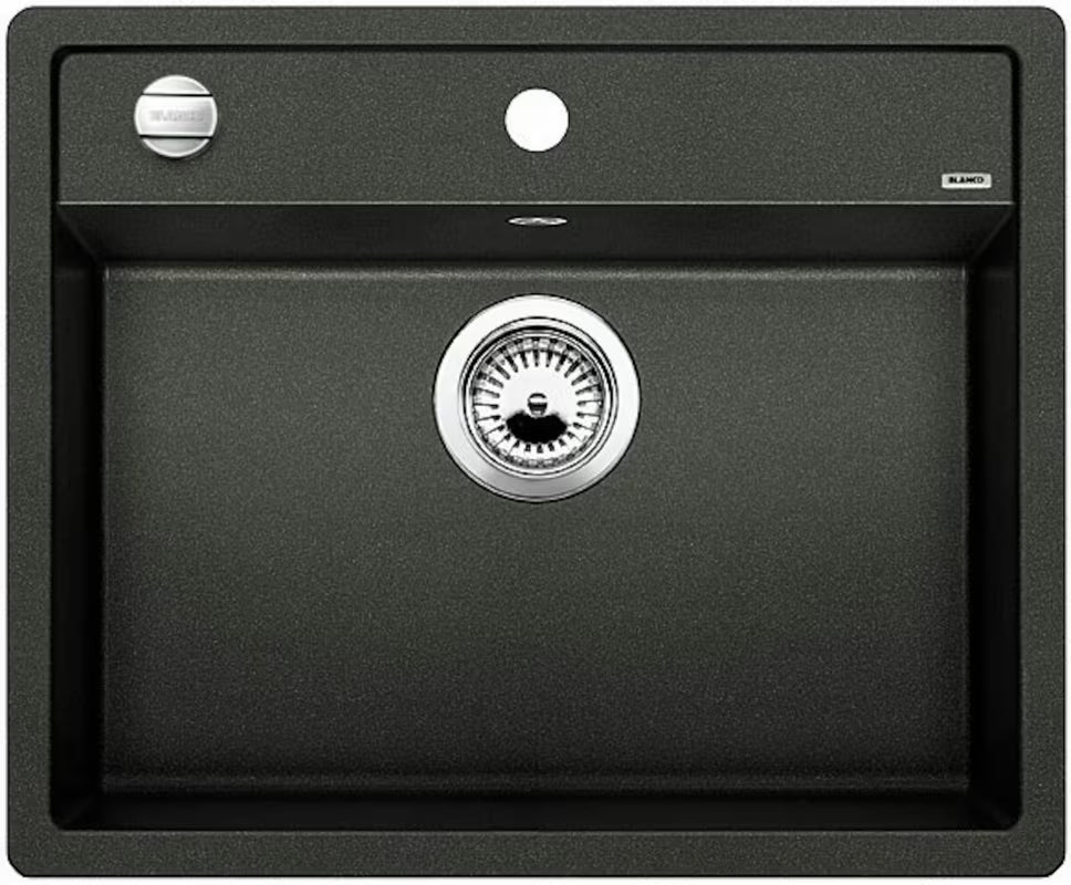 Granitni pomivalno korito Blanco Dalago 6 u antracit boji pro ugradnja odozgo za delovni pult.
