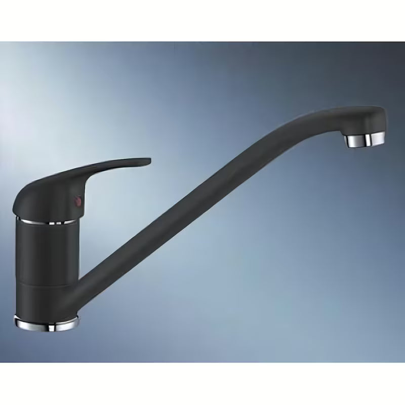 Antracit enoročna armatura za pomivalno korito Blanco Daras s mat površinom Silgranit-look i zakretnim izljevom