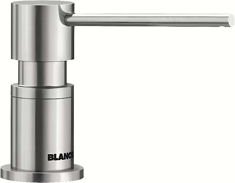 Dozator deterdženta i sapuna Blanco Lato u izvedbi PVD Steel s punjenjem odozgo