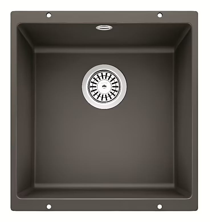 Granitni kuhinjski enojno korito Blanco u boji kava pro spodnja montaža pod pult