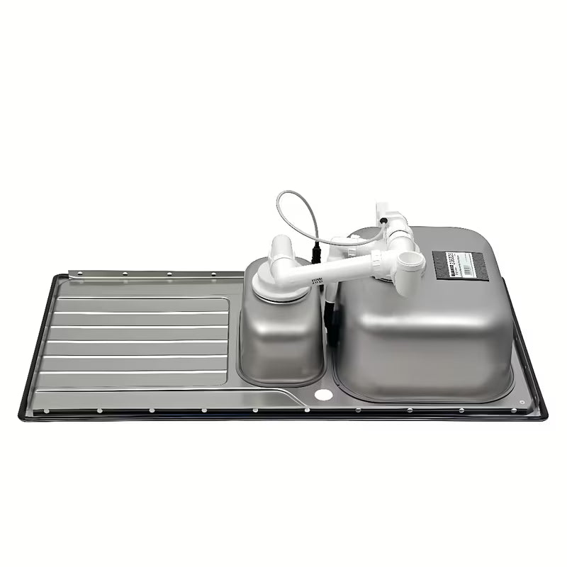 Pomivalno korito Blanco za delovni pult s ocjeđivačem i obostranom izvedbom