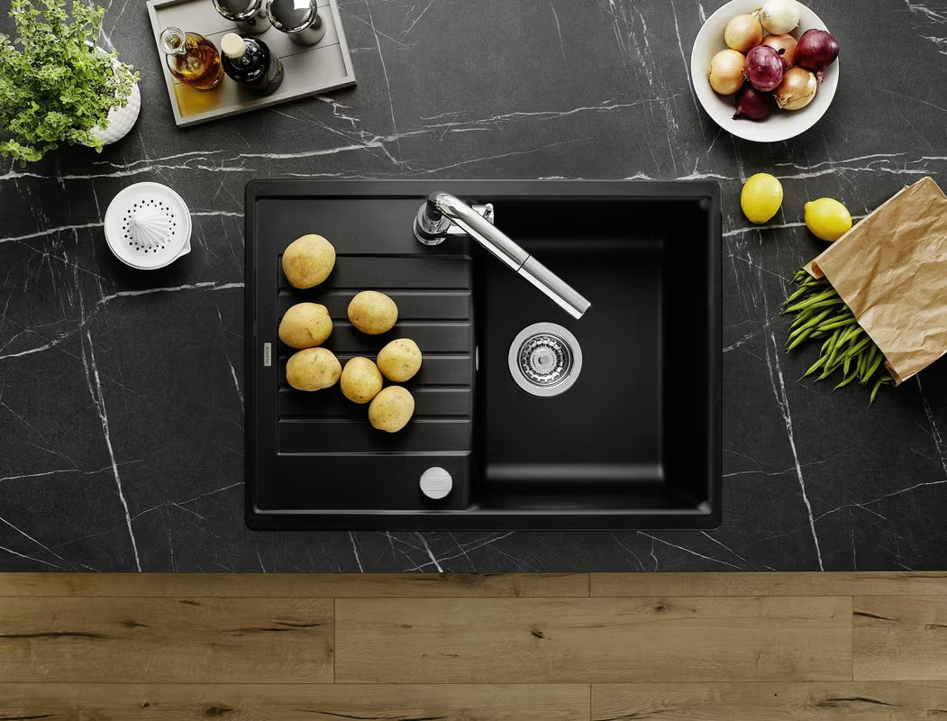 Granitni pomivalno korito Blanco s ocjeđivačem za delovni pult u boji antracit