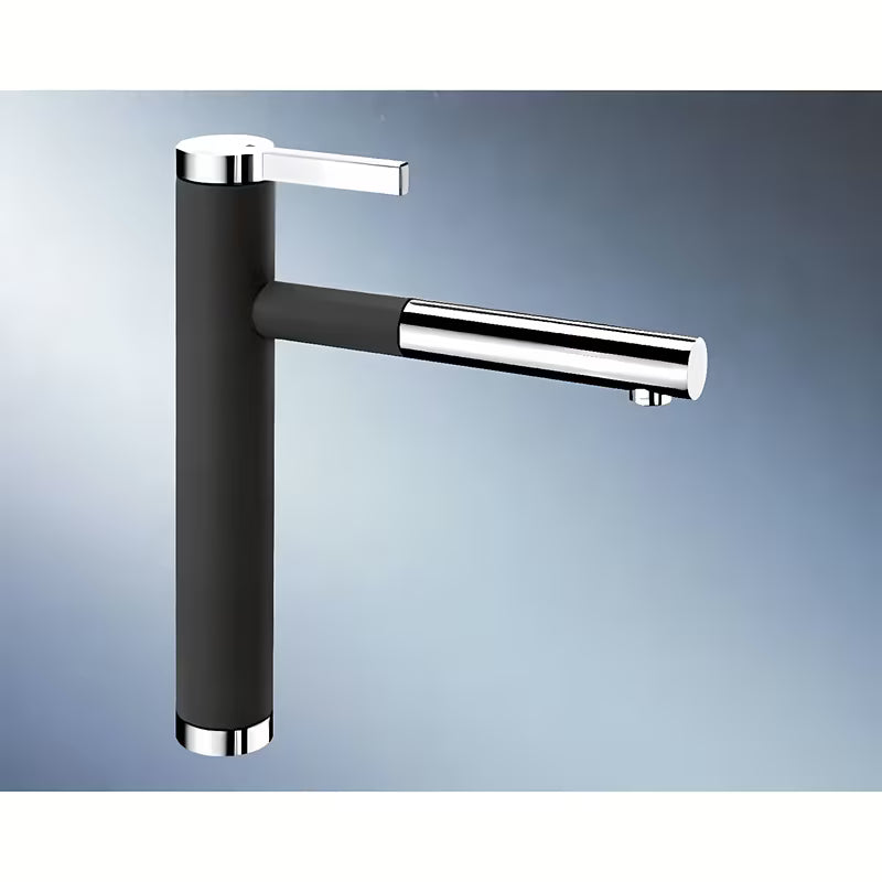 Blanco Linee-S armatura za pomivalno korito u izvedbi antracit i krom s izvlačnim tušem