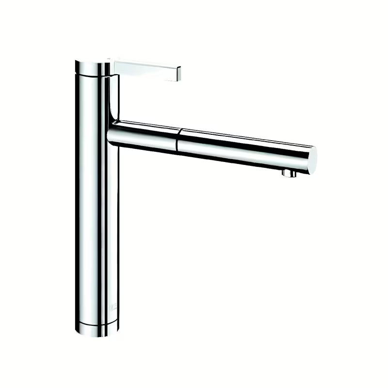 Kromirana armatura za pomivalno korito Blanco Linee - S izvlačnim tušem i ručicom