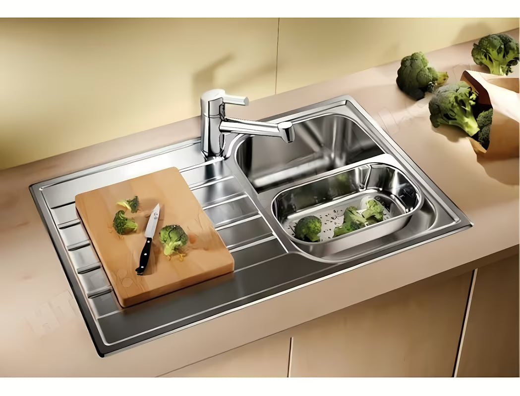 Nehrđajući pomivalno korito Blanco Livit 45 S Salto z odcejalnikom s brušenom površinom