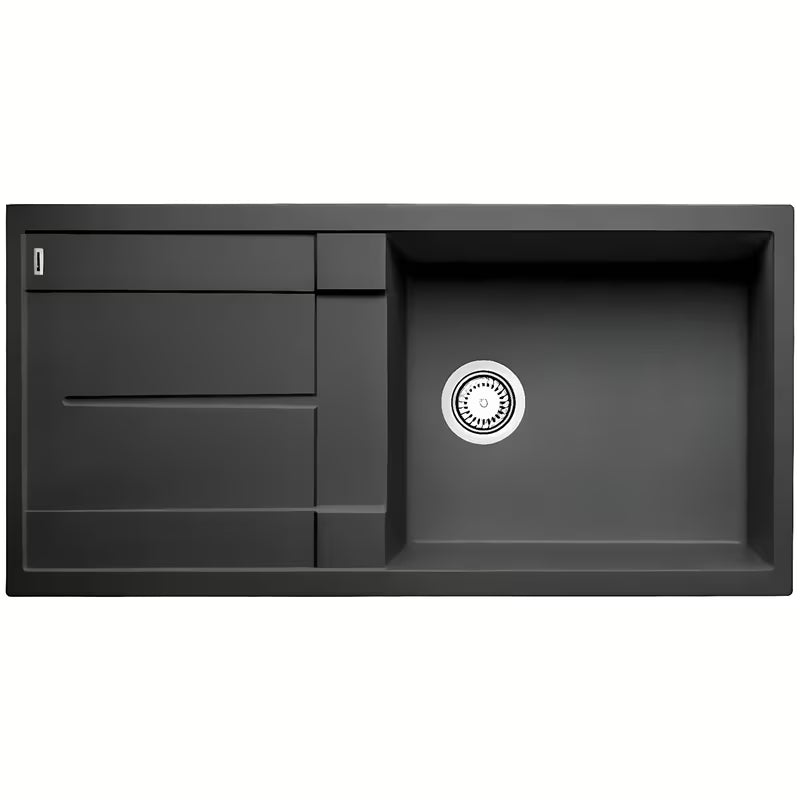 Blanco Metra XL 6 S granitno pomivalno korito z odcejalnikom, antracit, zgornja vgradnja