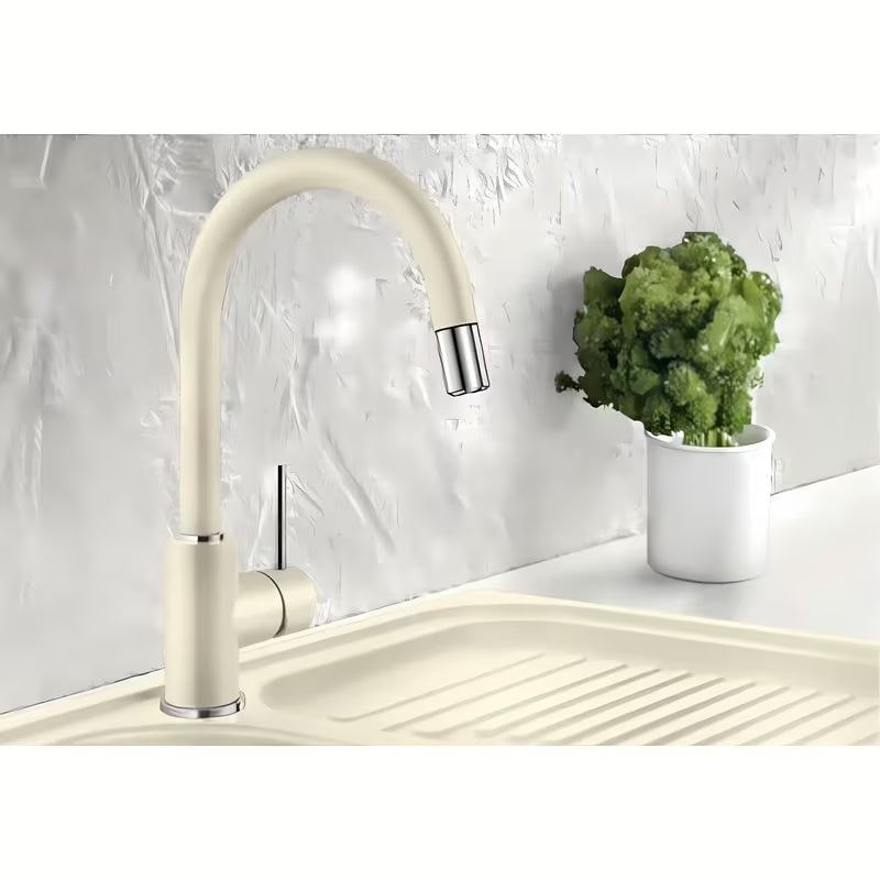 Armatura za Pomivalno Korito Blanco Mida-S u antracit boji s izvlačnom ručicom tuša i zakretnim izljevom