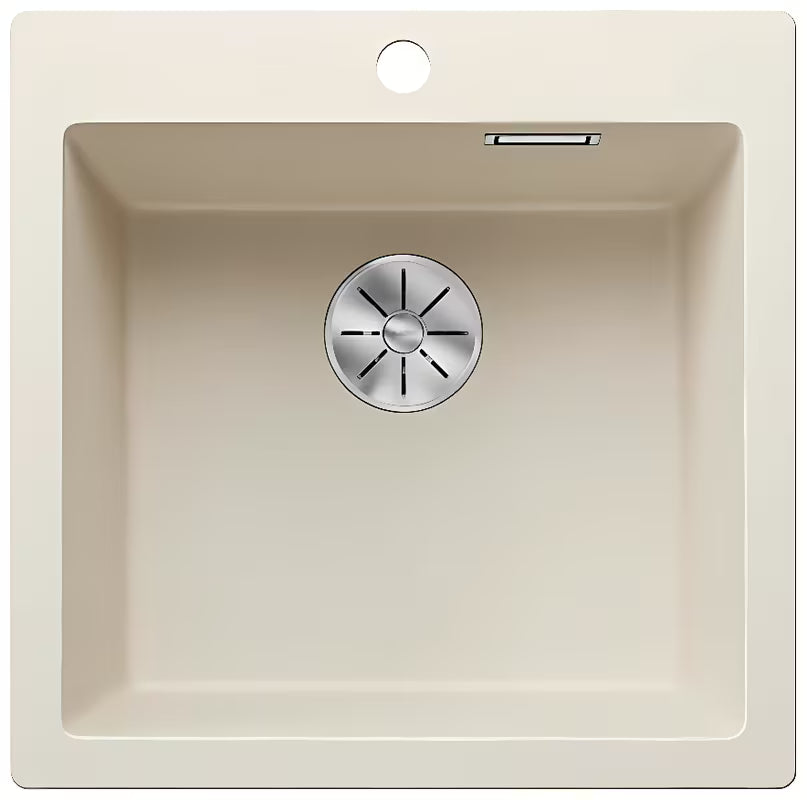 Granitno pomivalno korito Blanco Pleon 5 za delovni pult v beli barvi soft
