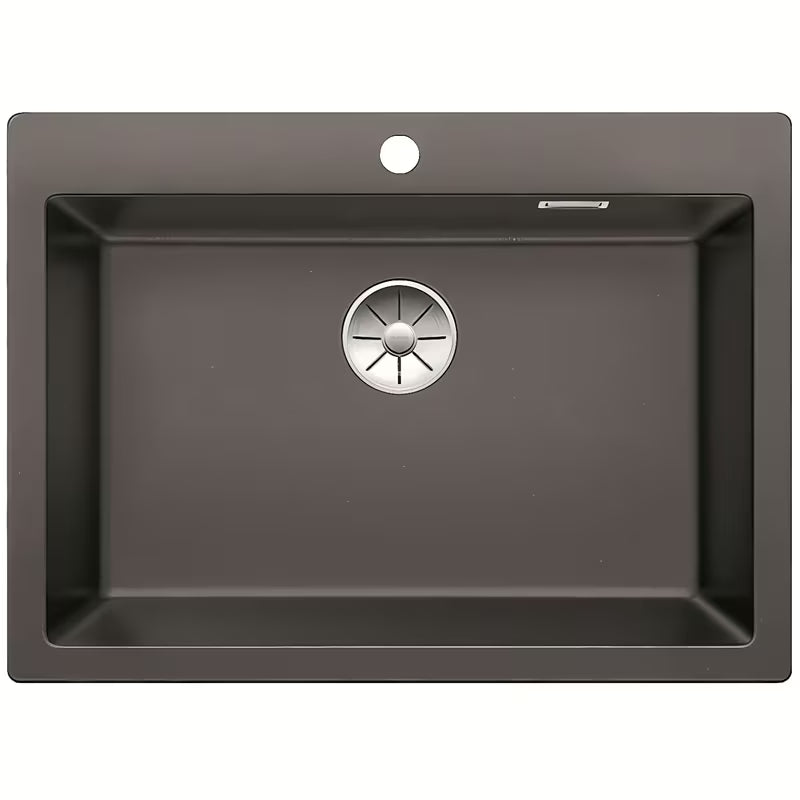 Granitni pomivalno korito Blanco Pleon 8 Silgranit PuraDur u antracit boji pro ugradnja odozgo