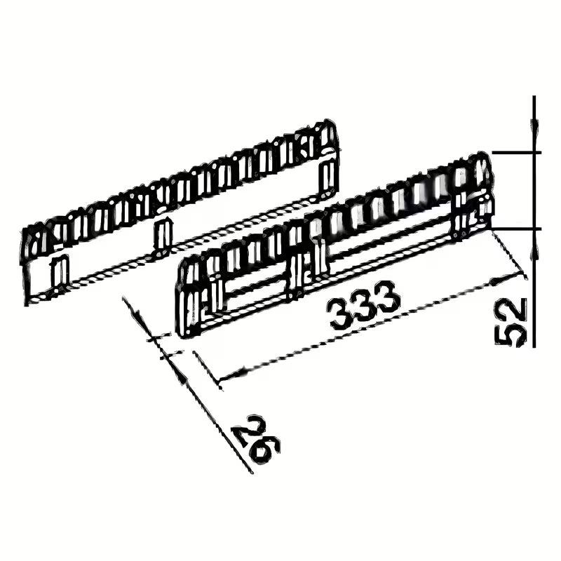 Držalo pro držač vrećica Blanco Select Clip-On pro za kante za otpad od 15 l