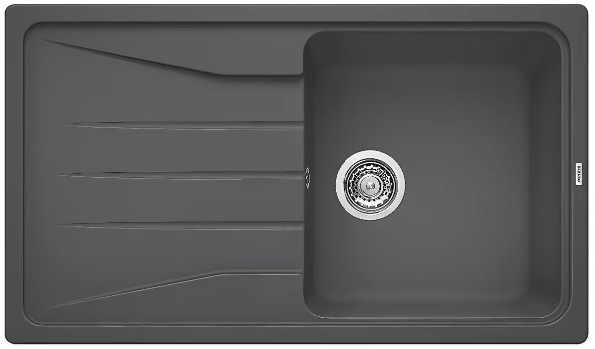 Granitni pomivalno korito Blanco Sona 45 S ocjednom plohom u boji siva stijena