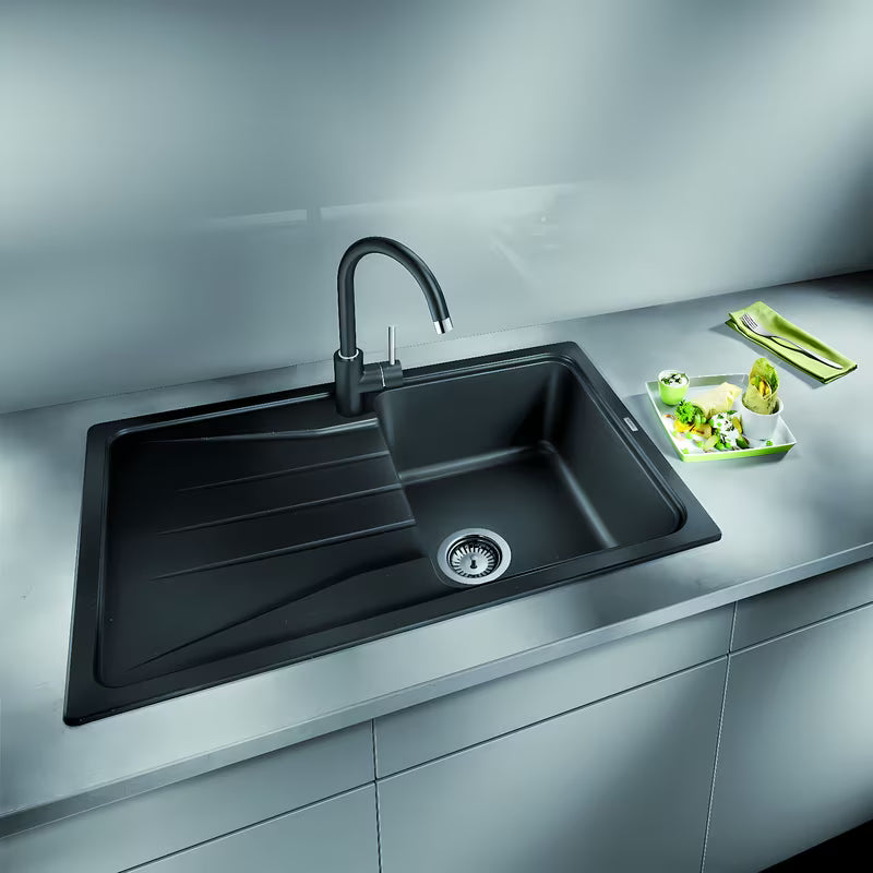 Granitni pomivalno korito Blanco Sona 45 S ocjednom plohom u boji siva stijena