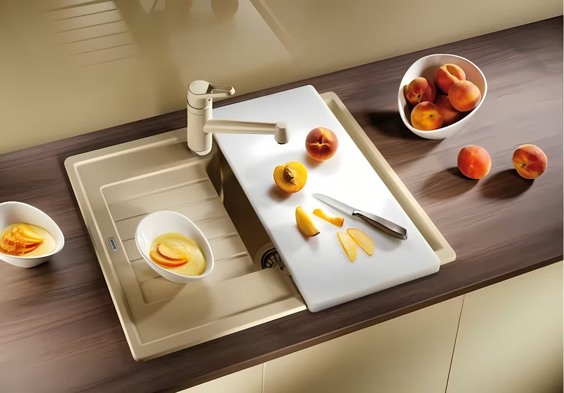 Blanco Zia 40 S granitni pomivalno korito s ocjednom plohom u boji antracit pro ugradnja odozgo