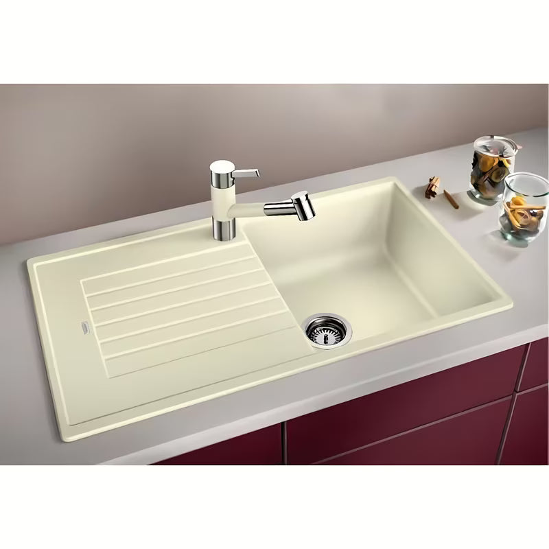 Granitni pomivalno korito Blanco Zia 5 S ocjednom plohom u boji antracit pro ugradnja odozgo