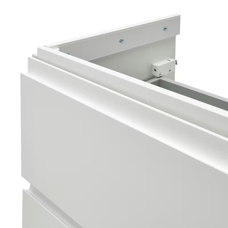 Cersanit Dormo viseča ormarić s keramičkim umivaonikom u bijelom sjaju 80x37,5x62 cm