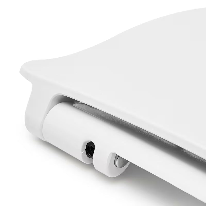 Bijelo viseča WC školjka Cersanit Dormo s bezrubnim izvedbom i sjedalom mehko Zapiranje Soft Close