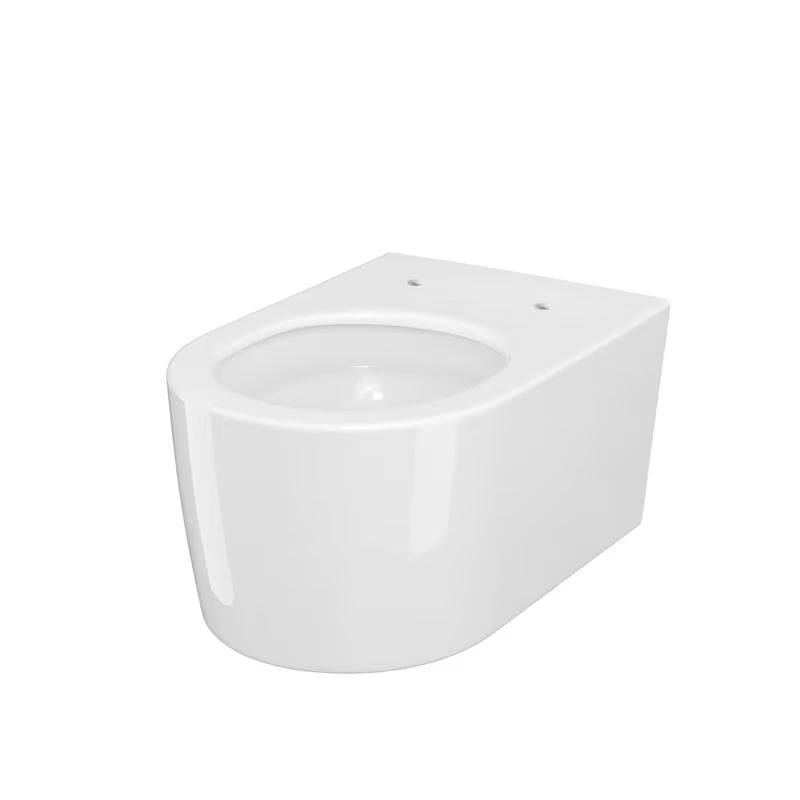 Bijeli viseča WC školjka Cersanit Inverto s vrtložnim ispiranjem i daskom mehko Zapiranje Soft Close