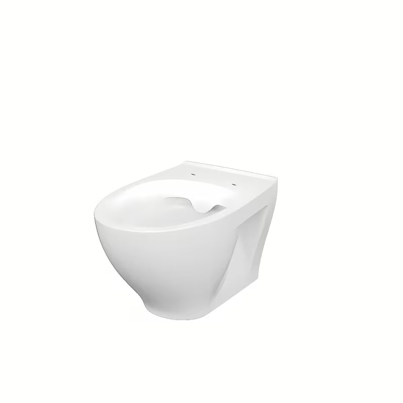 Cersanit Moduo viseča WC školjka brez splakovalnega kroga v beli barvi