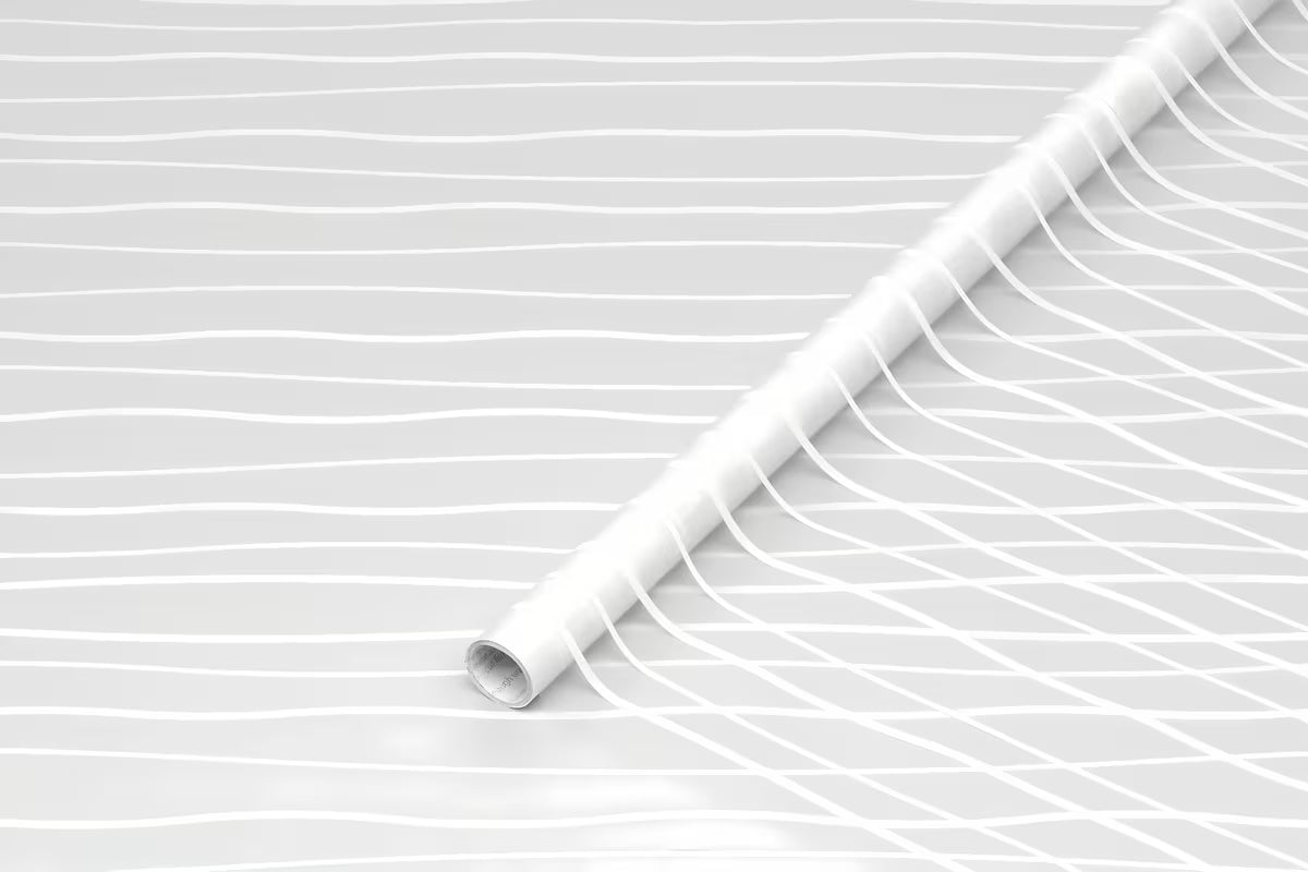 Prozorna statična folija d-c-fix Waves za tuš kabine v roli 0,675x1,5m.