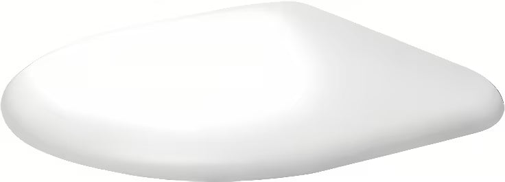 Bijela WC deska Duravit Architec od duroplasta s čeličnim šarkama i skidivim pričvršćenjem