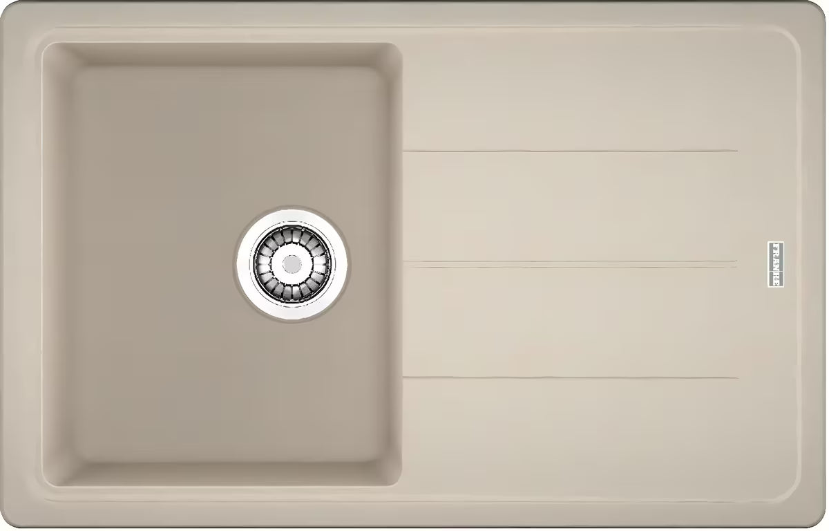 Franke BFG 611-78 granitni pomivalno korito s reverzibilnom ocjednom plohom u bež mat boji