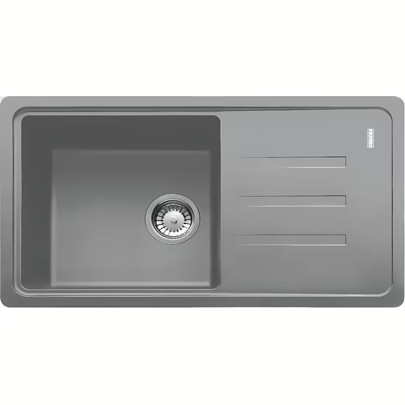 Granitni pomivalno korito Franke BSG 611-78/39 z odcejalnikom v barvi siv kamen