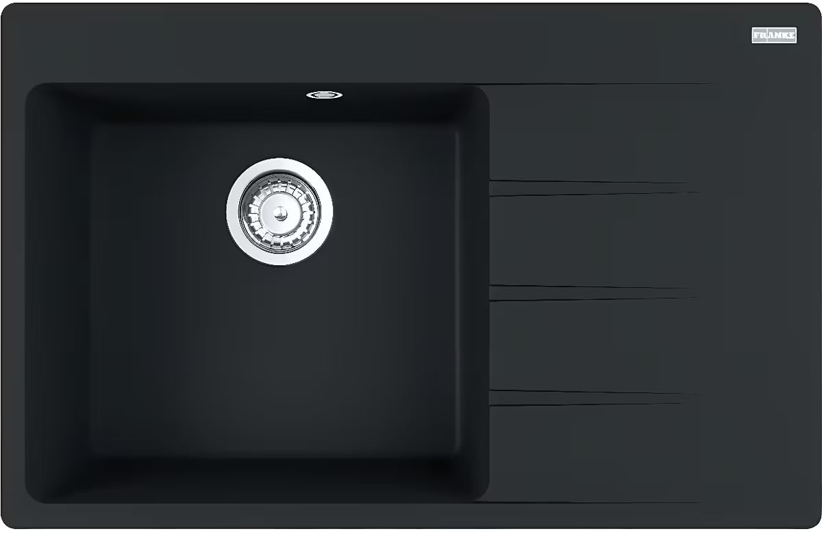 Franke Centro granitni pomivalno korito za delovni pult z odcejalnikom u mat crnoj boji