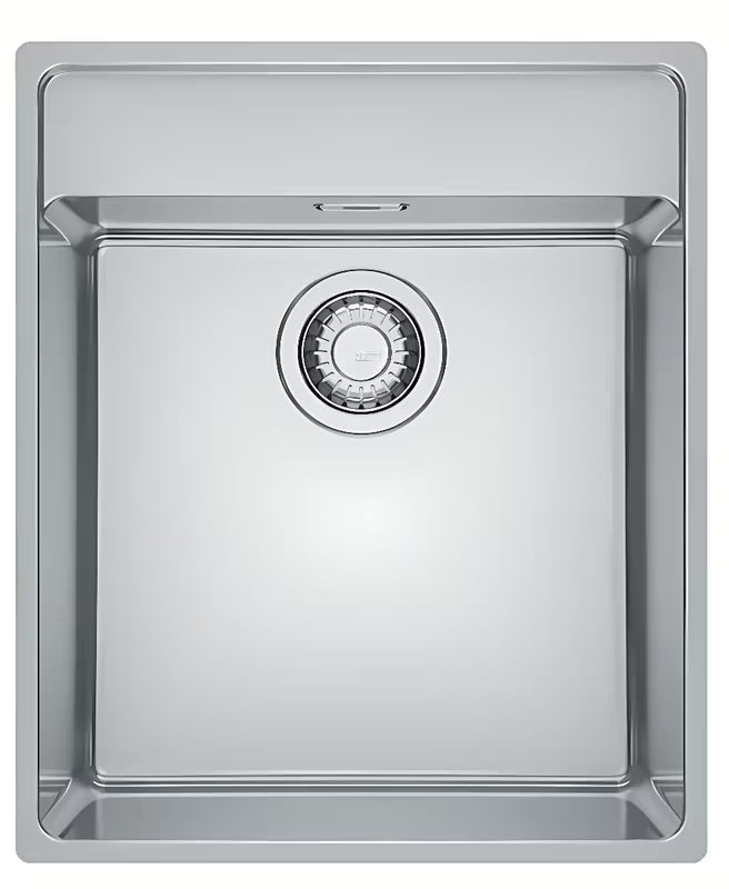 Inox kuhinjski enojno korito Franke Maris pro, montaža v ravnini sa skrivenim preljevom