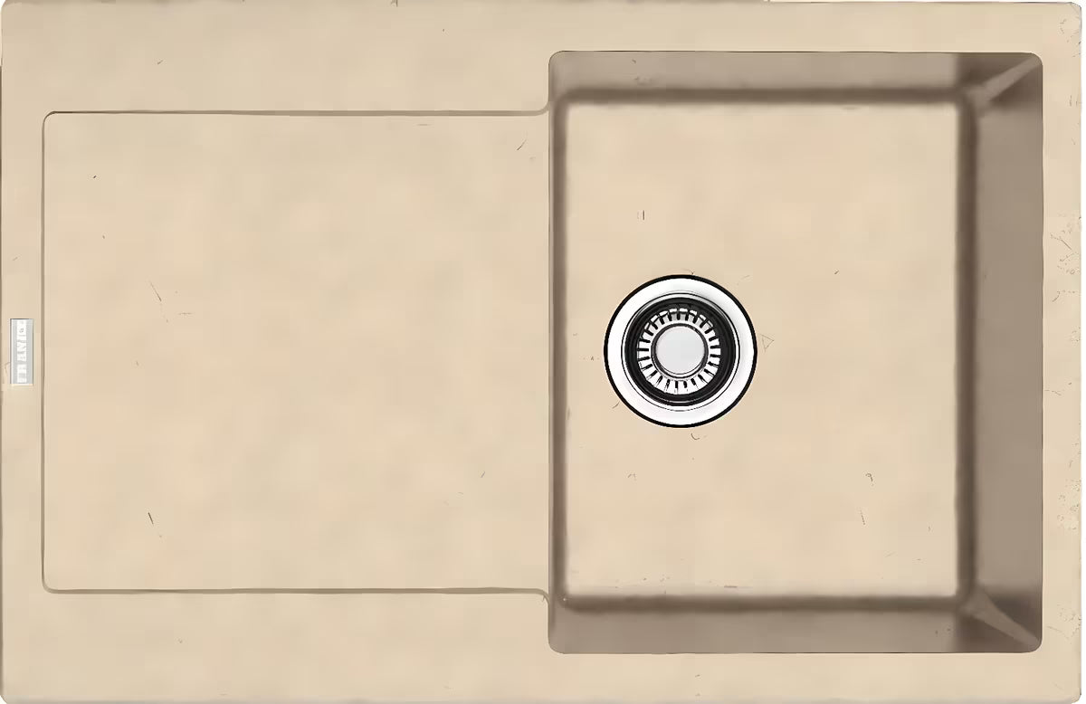 Granitni pomivalno korito Franke MRG 611 s reverzibilnom ocjednom plohom u boji pješčani melir