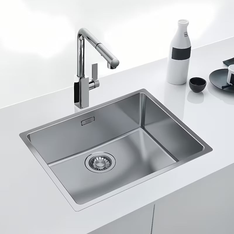 Kuhinjsko enojno korito Franke iz nerjavečega jekla Maris 440 × 440 mm pro vgradnja v delovni pult