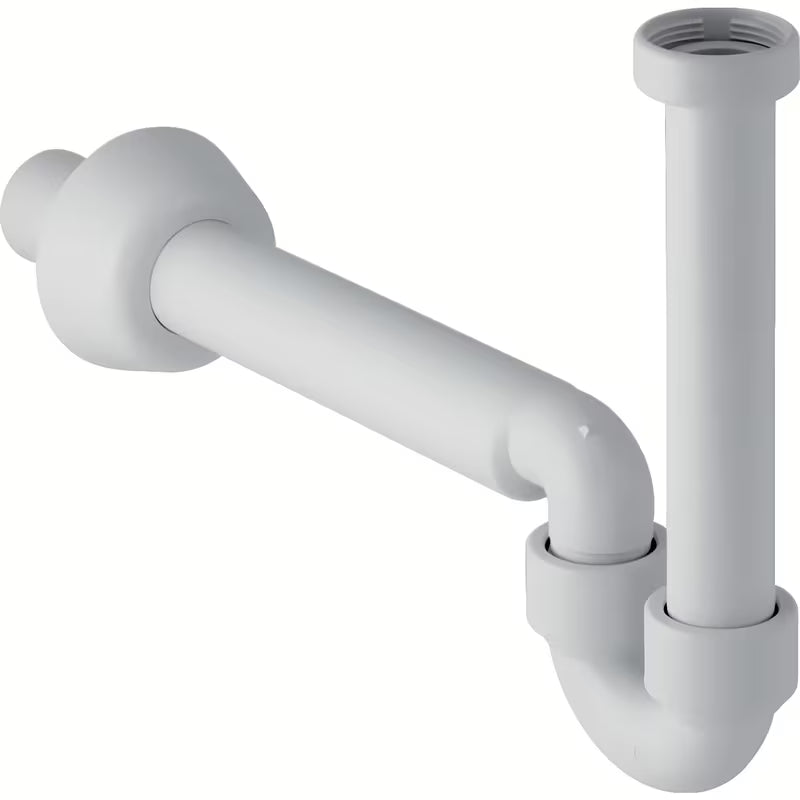 Cevni sifon Geberit za umivalnik in bideja z vodoravnim odtokom, plastičen, d 32 mm
