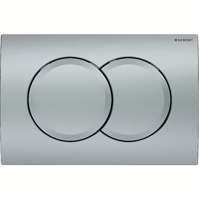 Geberit Delta01 aktivirna tipka v mat krom izvedbi pro za podometne splakovalnike Geberit Delta