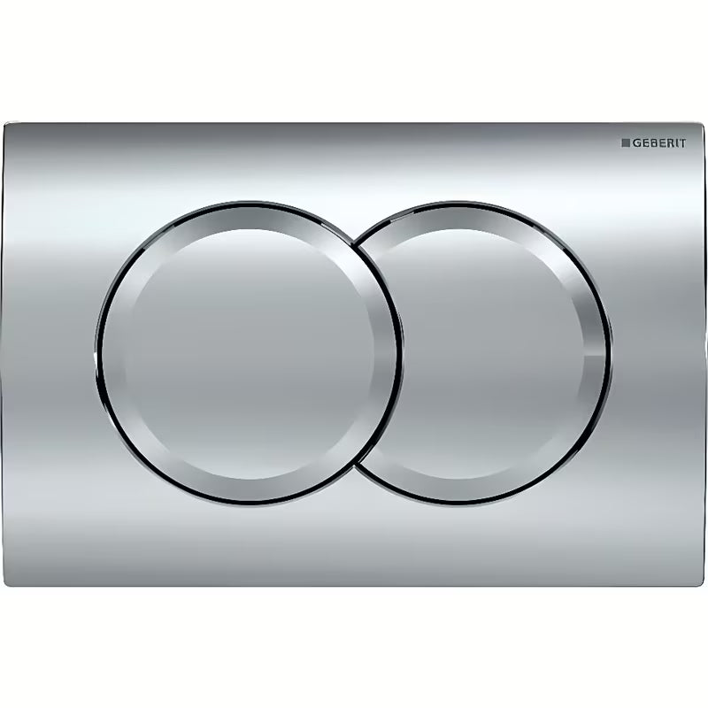 Aktivirna tipka Geberit Delta01 u krom izvedbi sa sjajnom površinom