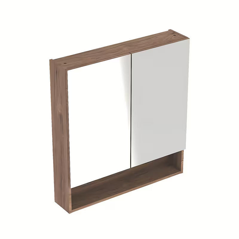 Omarica z Ogledalom Geberit Selnova 78,8 x 85 cm v dekorju oreh hickory