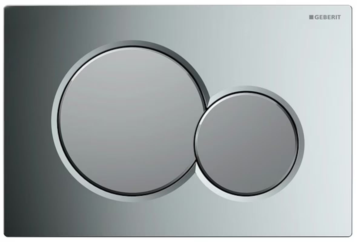 Geberit Sigma01 aktivirna tipka pro podometni splakovalniki Geberit Sigma v krom sijajni in mat izvedbi