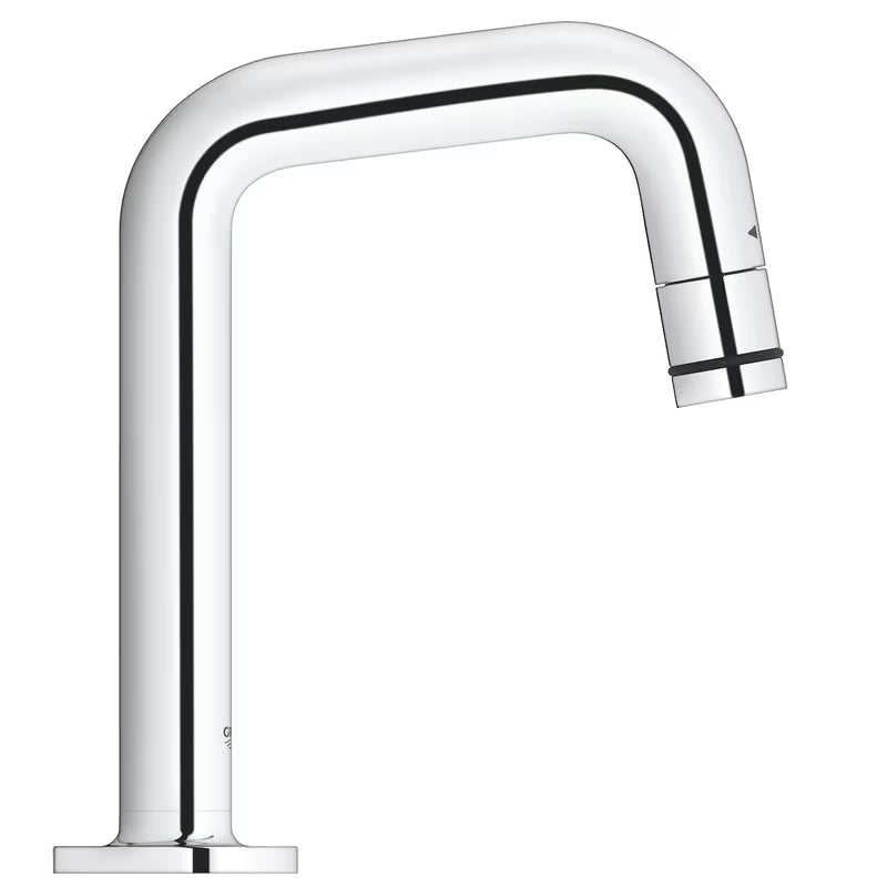 Kromiran ventil za umivalnik Grohe Universal s kompaktno zasnovo in vrtljivim zaključkom izliva